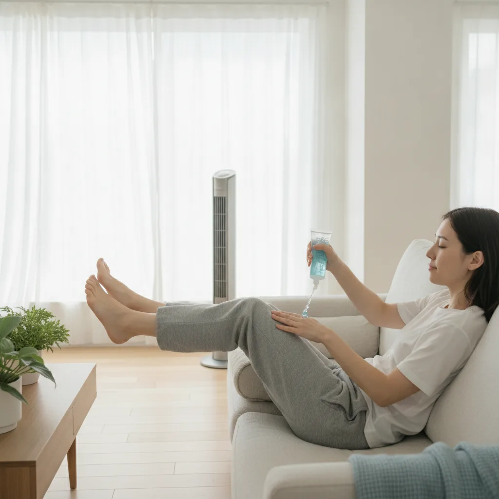 soin jambes lourdes été