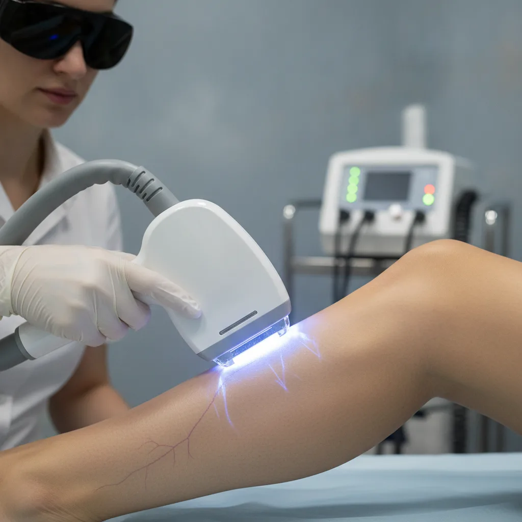 enlever varicosités jambes sans sclérose