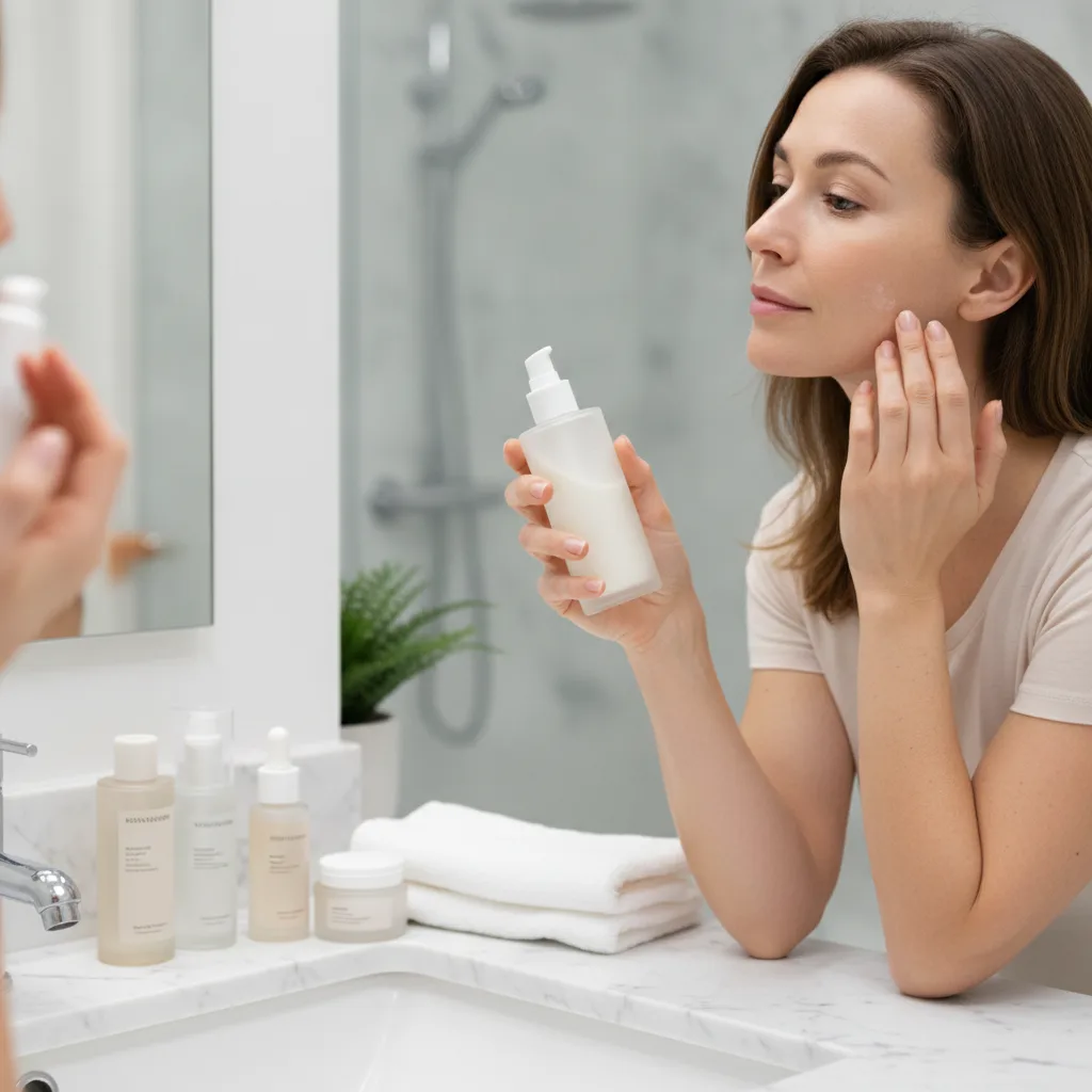 peeling aux algues avant après