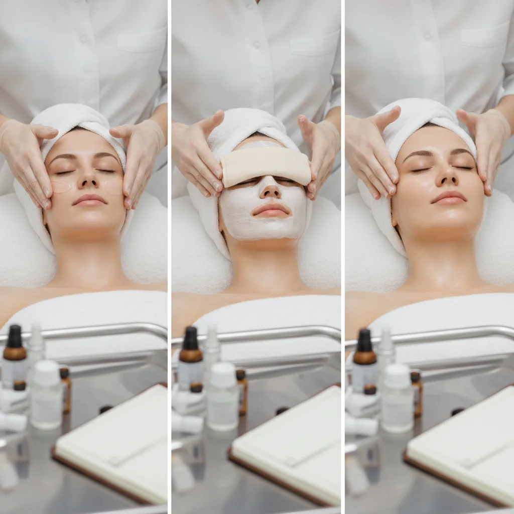 peeling aux algues avant après